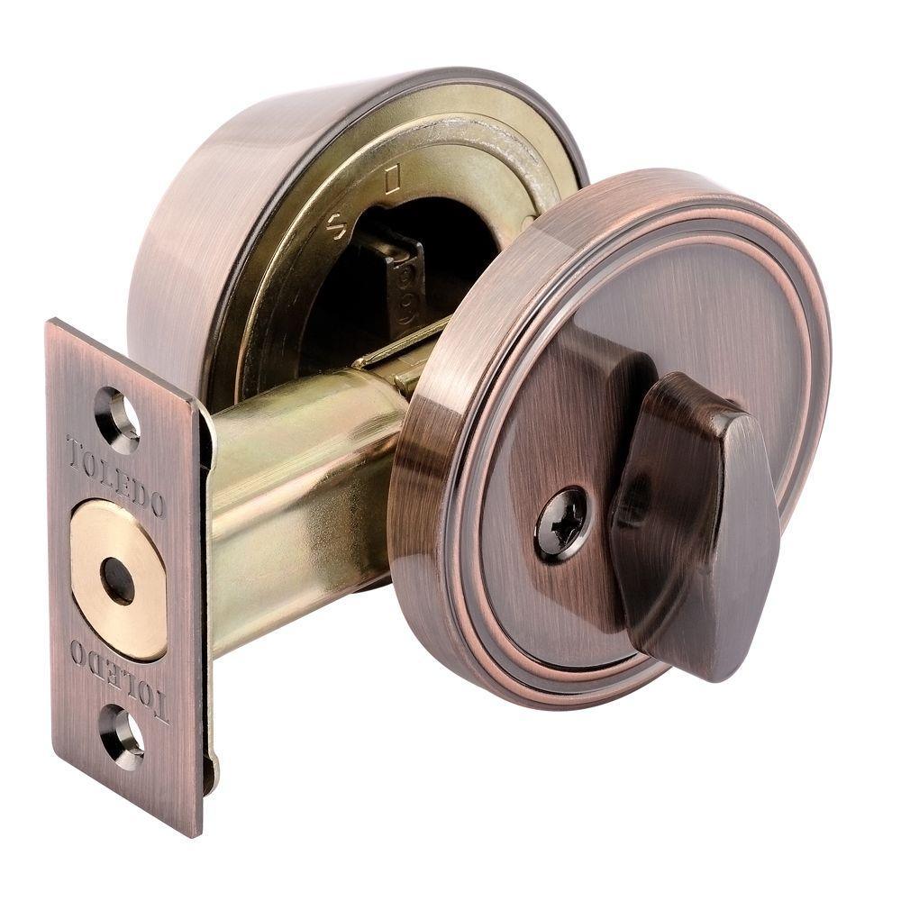 Single Cylinder Satin Stainless-Steel Deadbolt - Super Arbor