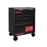 27 in. W 5-Drawer Rolling Cabinet Tool Box Chest in Textured Black