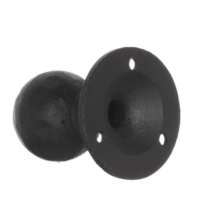 Everbilt Black Heavy-Duty Gate Knob