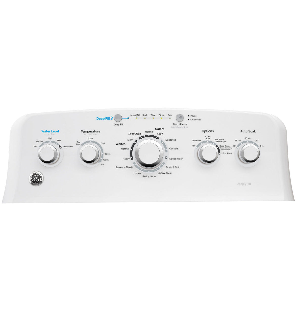 GE 4.5-cu ft High Efficiency Top-Load Washer (White) | GTW465ASNWW