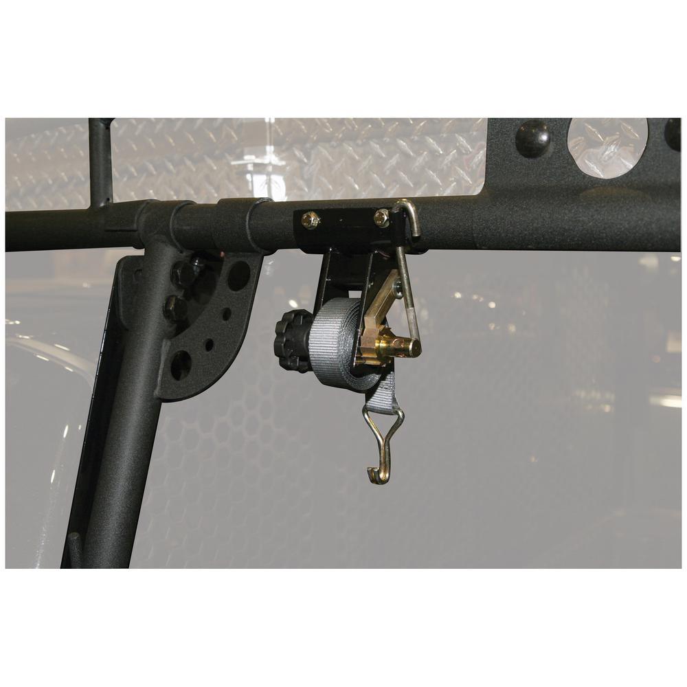 Buyers Products Company Ladder Rack Ratchet Tie Down Tube Mount With Double J Hooks - Super Arbor