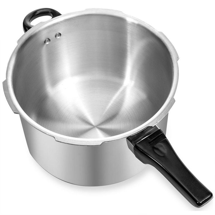 6 qt. Aluminum Pressure Cooker with Pressure Release