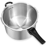 6 qt. Aluminum Pressure Cooker with Pressure Release