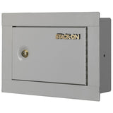 In Wall Key Lock Security Handgun Cabinet, Beige - Super Arbor
