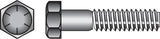 Hillman 1/2 in. Diameter x 3-1/2 in. Length Heat-Treated Steel Hex Head Cap Screw, Grade 8, 25-Pack