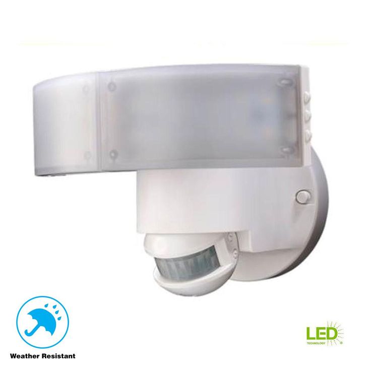 Defiant 180° White LED Motion Outdoor Security Light