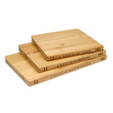 Library Bamboo 3-Piece Cutting Board Set
