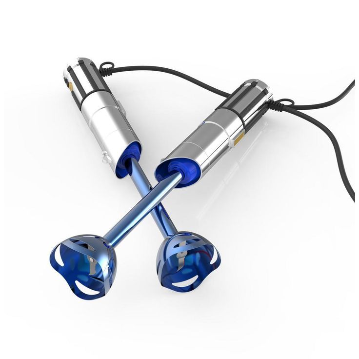Anakin Skywalker 6-Speed Blue and Silver Immersion Blender