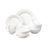 Basic White Stoneware Dinner Plate (Set Of 8)