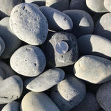 Butler Arts 0.50 cu. ft. 2 in. - 3 in. Black Mexican Beach Unpolished Pebble