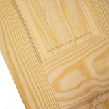 18 in. x 96 in. 6-Panel Pine Unfinished Solid Core Interior Door Slab - Super Arbor