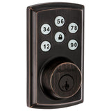 Z-Wave SmartCode 888 Satin Nickel Single Cylinder Electronic Deadbolt Featuring SmartKey Security - Super Arbor