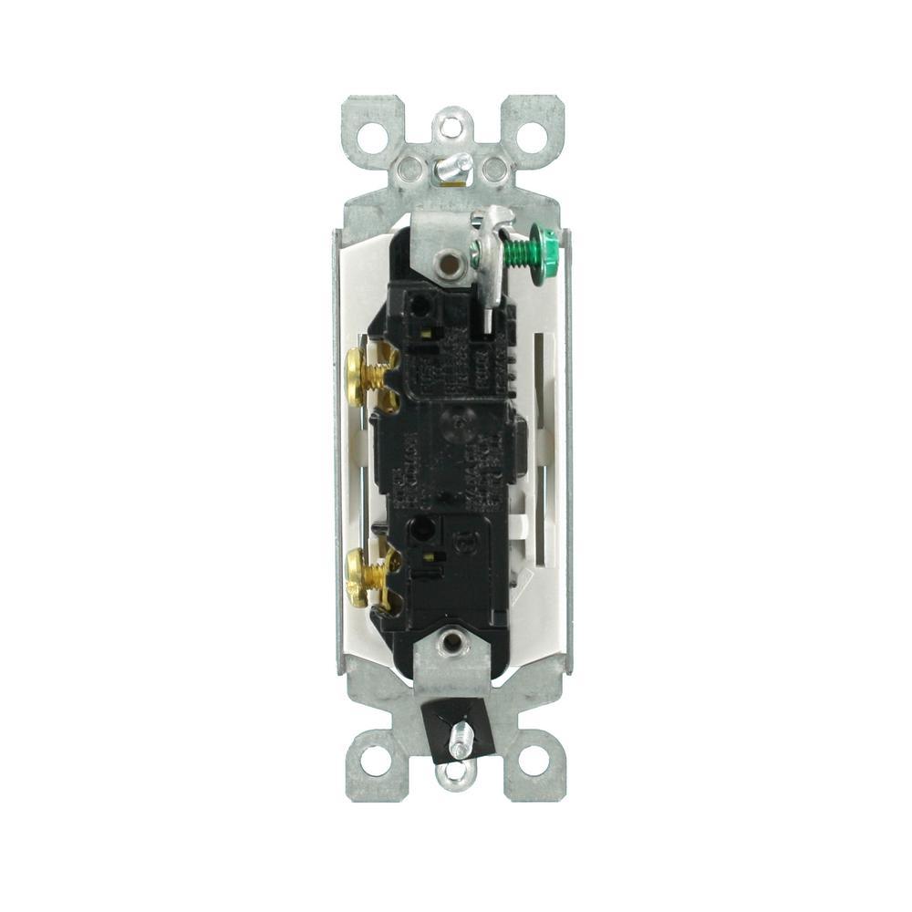 Decora 15 Amp Single-Pole AC Quiet Switch, 4-Pack, White - Super Arbor