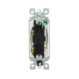 Decora 15 Amp Single-Pole AC Quiet Switch, 4-Pack, White - Super Arbor