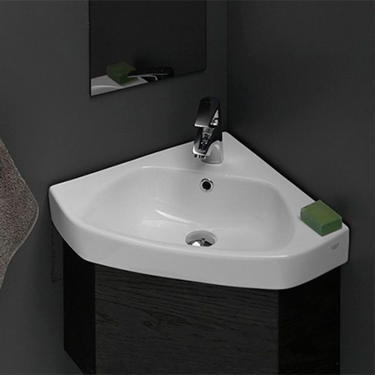Nameeks Arda Wall Mounted Bathroom Sink in White
