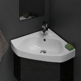 Nameeks Arda Wall Mounted Bathroom Sink in White