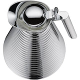 Glass Vacuum Copper Carafe in Chrome-Plated