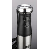 225-Watt Single Speed Silver/Black Immersion Hand Blender with Turbo Boost