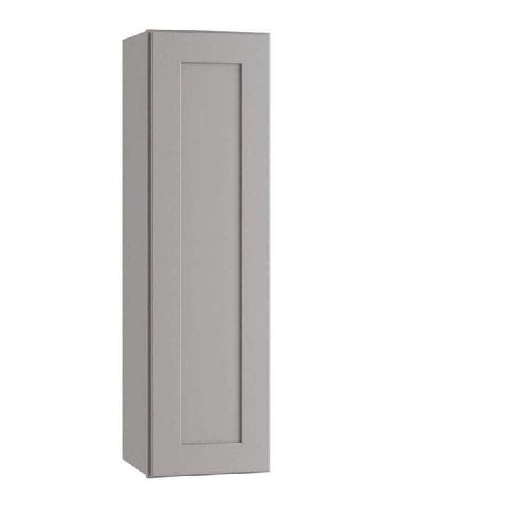 Home Decorators Collection Newport 18 in. W x 12 in. D x 42 in. H Assembled Plywood Wall Kitchen Cabinet in Pearl Gray with Soft Close