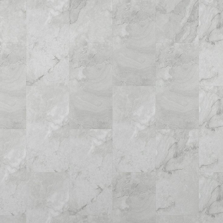 Style Selections (Sample) Arcadia Water Resistant Marble Look Interlocking Vinyl Tile
