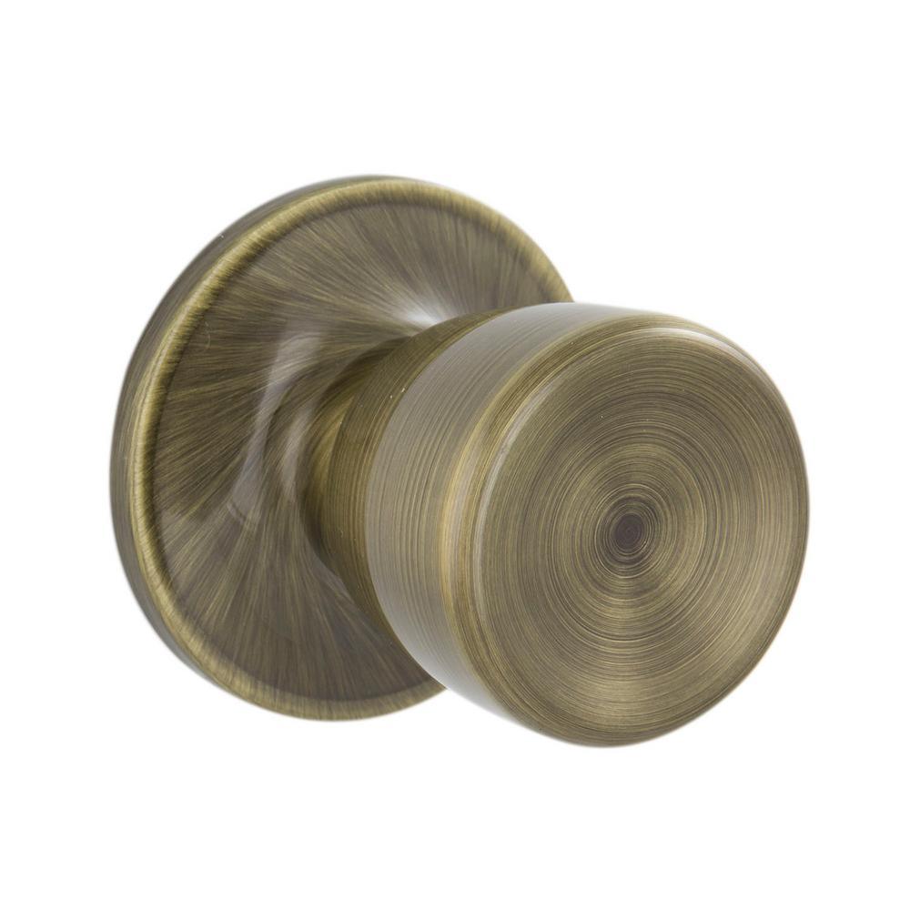 Brill Bright Brass Hall/Closet Door Knob - Super Arbor