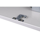 2 ft. x 2 ft. 28-Watt Powder Coated Flat Panel Integrated LED Troffer (4000K) - Super Arbor