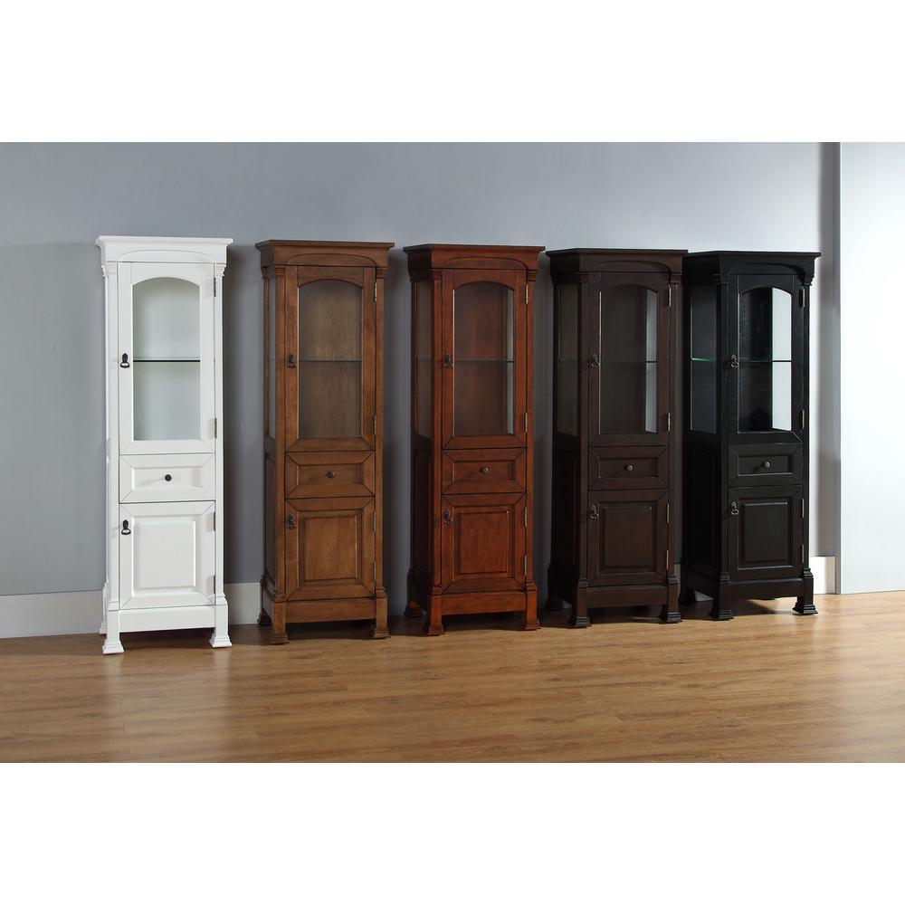 Brookfield 20.50 in. W x 16.25 in. D x 65 in. H Double Door Floor Cabinet in Country Oak - Super Arbor