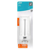 18-Watt Equivalent PL CFLNI Quad Tube 4-Pin G24Q-2 Base Compact Fluorescent CFL Light Bulb, Soft White 2700K (1-Bulb)