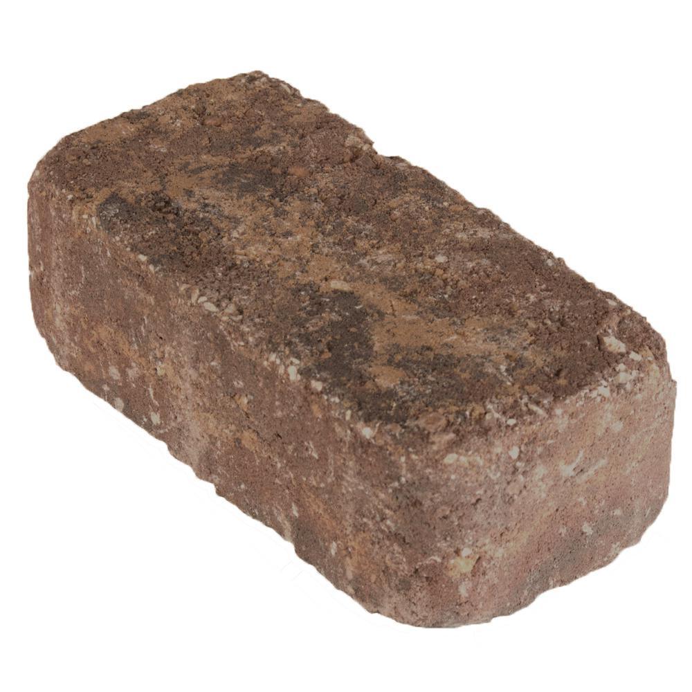 Marseilles 10.5 in. x 7 in. x 2.25 in. Carriage House Beige/Charcoal Concrete Paver - Super Arbor