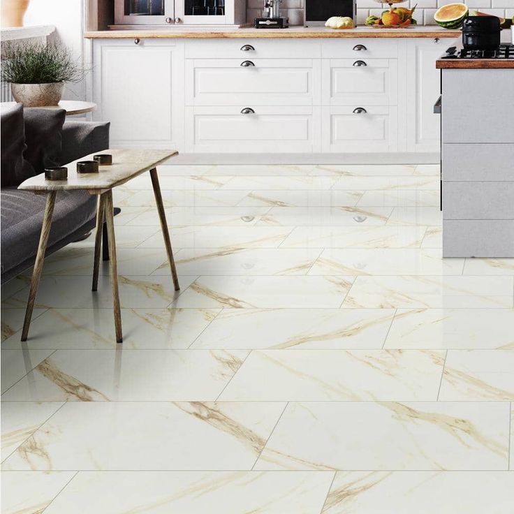Yosemite White 16 in. x 32 in. Polished Porcelain Floor and Wall Tile (14.2 sq. ft./Case)