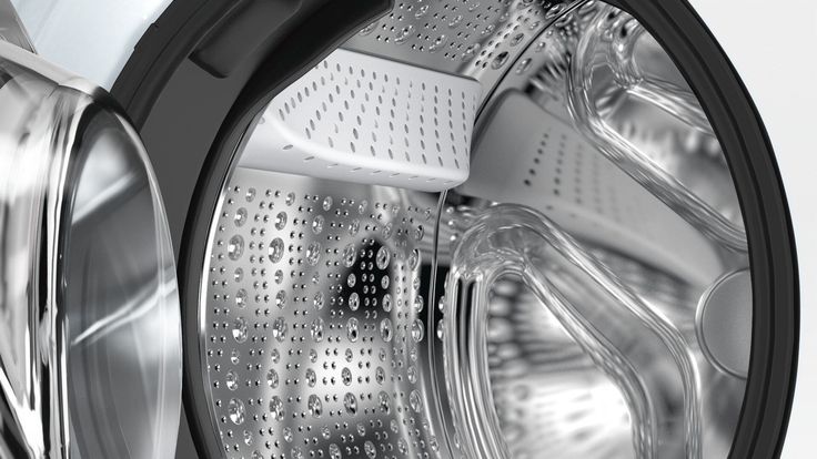 Bosch 800 2.2-cu ft High Efficiency Stackable Front-Load Washer (White/Chrome Trim) ENERGY STAR