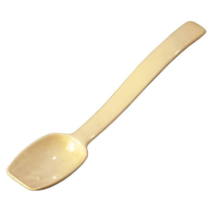 Polycarbonate Beige Buffet Spoons Set of 12