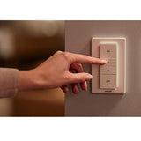 White Ambiance Smart Wireless Lighting Recipe Kit (1 A19 LED 60W Equivalent Dimmable Bulb and Remote Dimmer Switch)