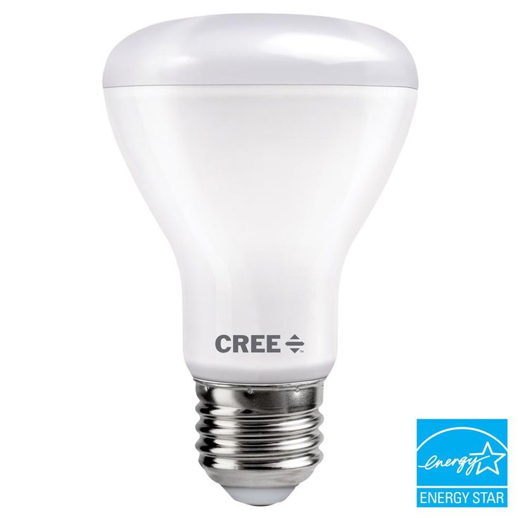Cree 50W Equivalent Soft White (2700K) R20 Dimmable Exceptional Light Quality LED Light Bulb