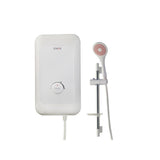 6,000-Watt Electric Tankless Water Heater Shower System (Incl. Water Heater, Hose, Handheld, Rise Bar, Soap Dish) - Super Arbor