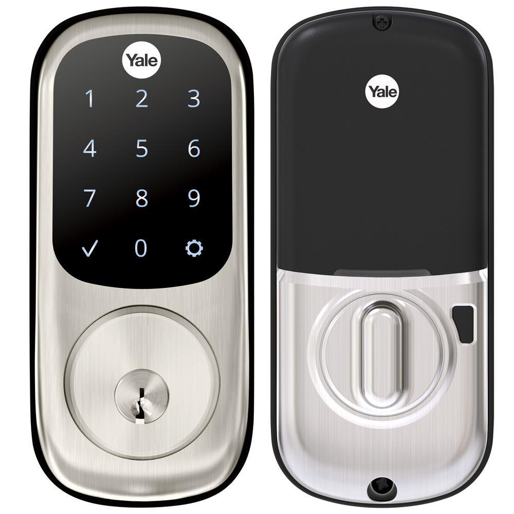 Assure Lock - Touchscreen Keypad Deadbolt in Satin Nickel - Super Arbor