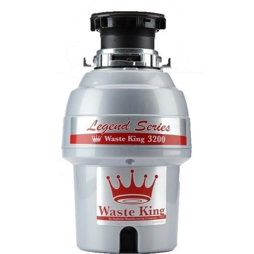 Waste King Legend 3/4-HP Continuous Feed Noise Insulation Garbage Disposal