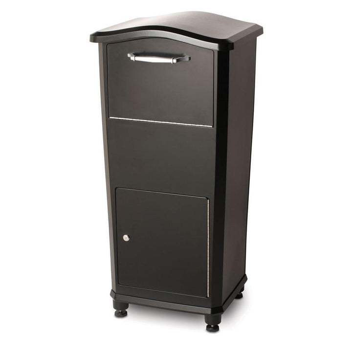 Elephantrunk Black Locking Extra-Large Mailbox Parcel Drop - Super Arbor