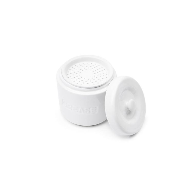 Porcelain Grease Container