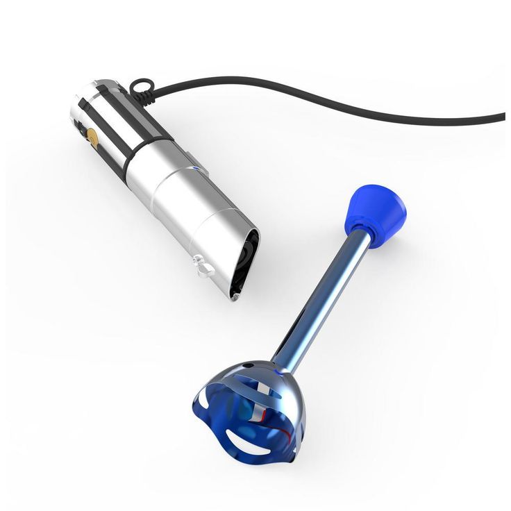 Anakin Skywalker 6-Speed Blue and Silver Immersion Blender