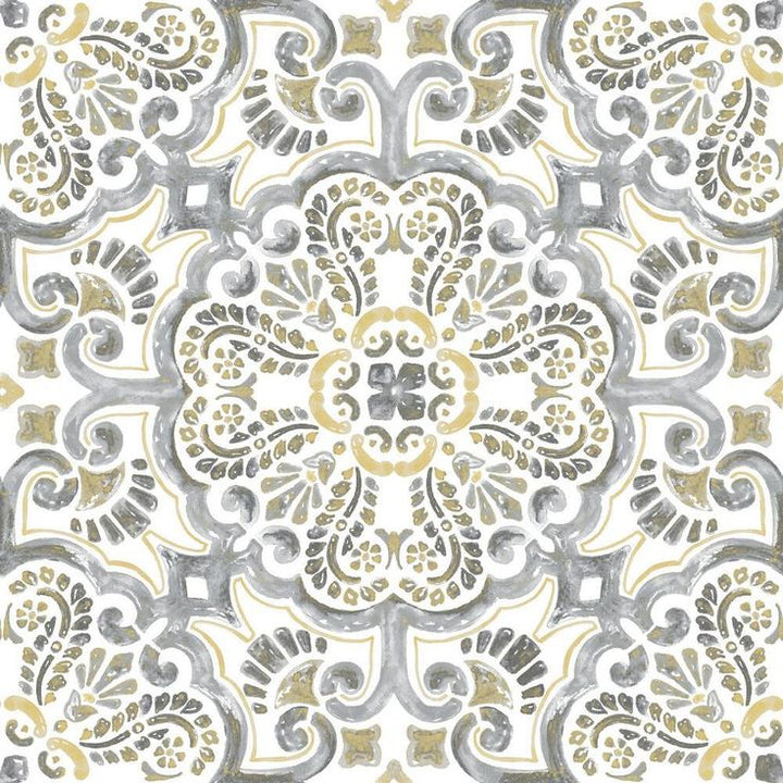 FloorPops Antico Peel and Stick Floor Tiles, 12 in. x 12 in., Pack of 20 Tiles (Covers 20 sq. ft.)