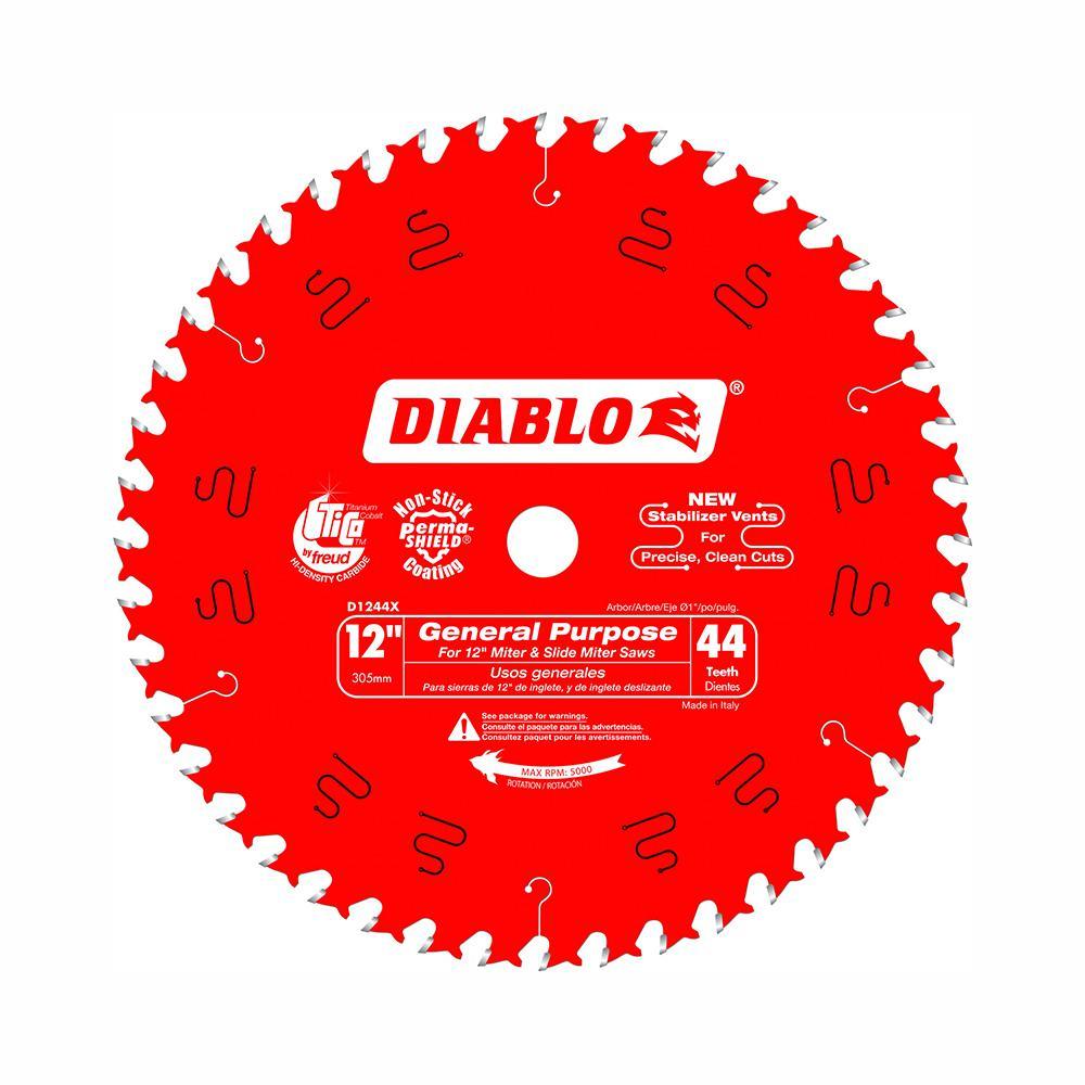 12 in. x 44-Teeth General Purpose Saw Blade - Super Arbor