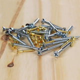 #10 x 3 in. Phillips Flat Head Zinc Plated Wood Screw (50-Pack) - Super Arbor