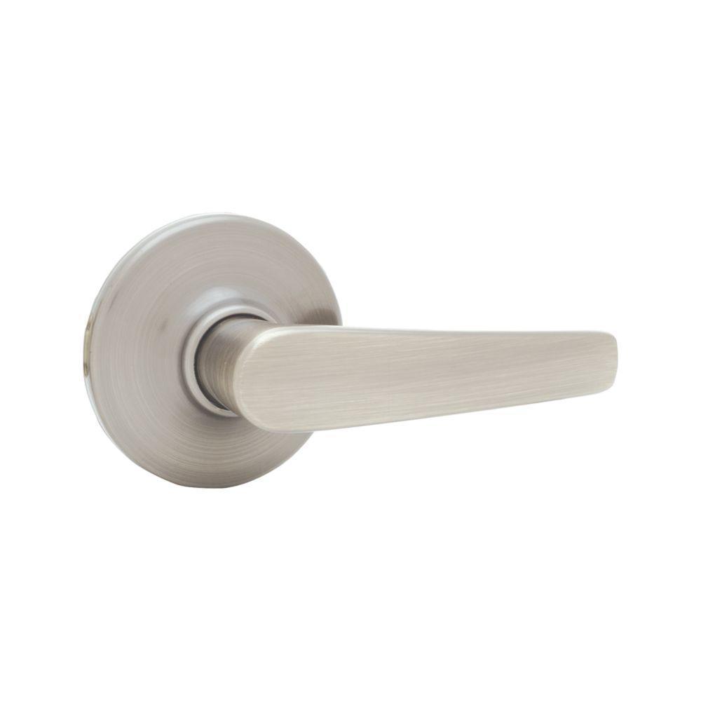 Delta Satin Chrome Passage Hall/Closet Door Lever - Super Arbor