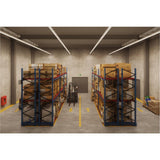 32-Watt 4-Light White 8 ft. Tandem Fluorescent Strip Light - Super Arbor