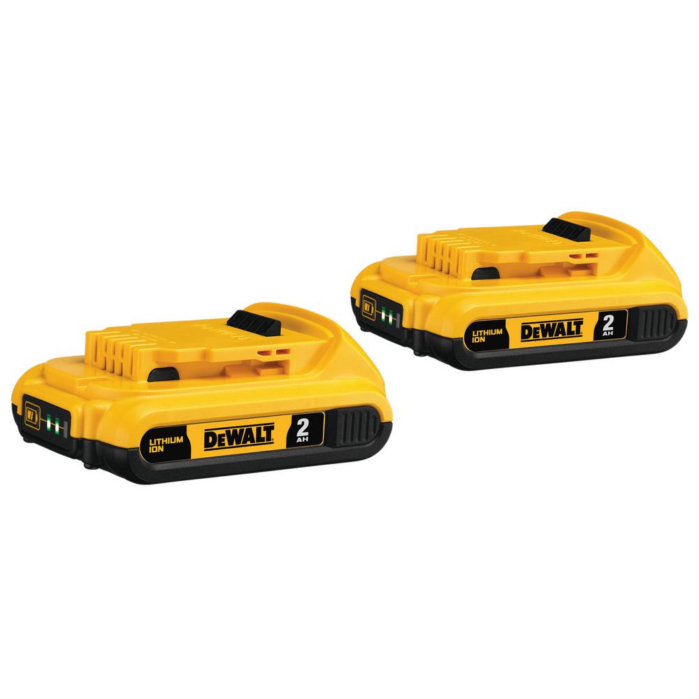 ATOMIC 20-Volt MAX Li-Ion Brushless Cordless Compact 1/4 in. Impact Driver w/Bonus 20-V Li-Ion Battery 2.0Ah (2-Pack) - Super Arbor