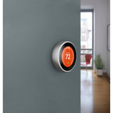 Nest Learning Thermostat 3rd Gen in Stainless Steel (2-Pack) and Google Nest Temperature Sensor (3-Pack) - Super Arbor