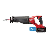 M18 FUEL ONE-KEY 18-Volt Lithium-Ion Brushless Cordless SAWZALL Reciprocating Saw Kit with Two 9.0Ah Batteries - Super Arbor