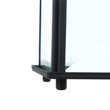 Black Integrated LED Outdoor Line Voltage Wall Sconce