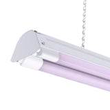 4 ft. 32-Watt Full Spectrum LED Grow Light Fixture (2 Tubes Included) - Super Arbor